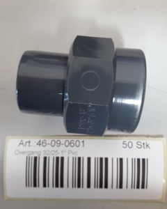 Connection 32/25-1" Pvc